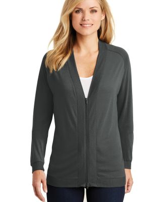 242 LK5431 Port Authority Ladies Concept Bomber Ca in Grey smoke