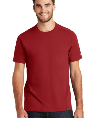 1001 NEA100 New Era  Heritage Blend Crew Tee Crimson