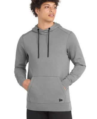 NEA510 New Era  Tri-Blend Fleece Pullover Hoodie in Shadow grey heather