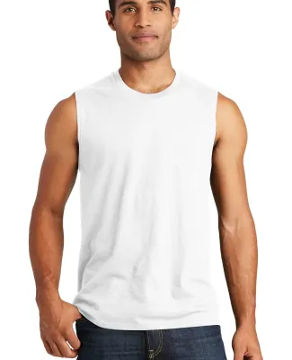 238 DT6300 District  Young Mens V.I.T.   Muscle Ta White