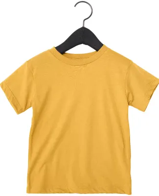 Bella + Canvas 3001T Toddler Tee in Hthr yllow gold