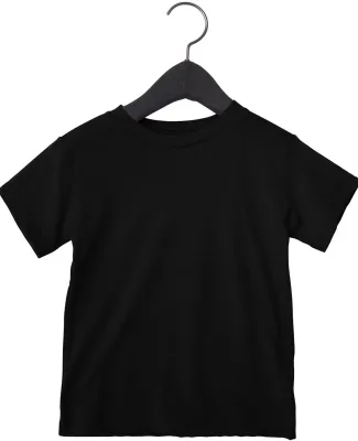 Bella + Canvas 3001T Toddler Tee in Solid blk blend