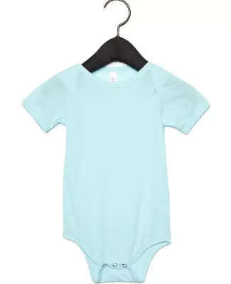 134B Bella + Canvas Baby Triblend Short Sleeve One in Ice blue triblnd