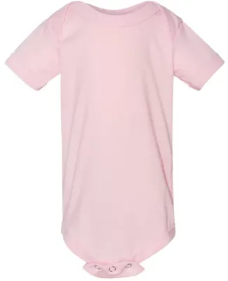 100B Bella + Canvas Baby Short Sleeve Onesie in Pink