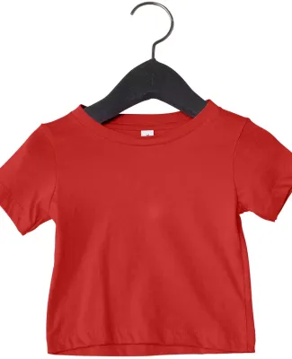 3001B Bella + Canvas Baby Short Sleeve Tee in Red