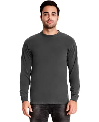 Next Level 7401 Inspired Dye Long Sleeve Crew in Shadow