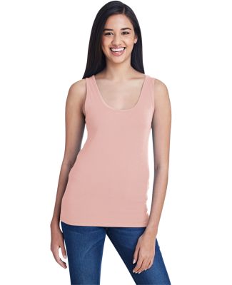 49 2420L Women's Stretch Tank in Dusty rose