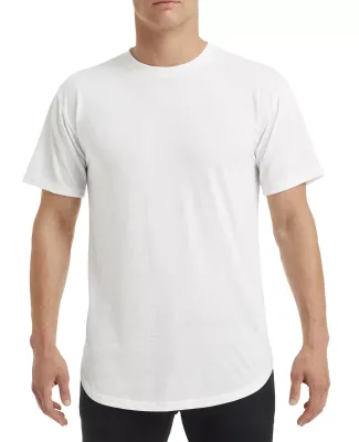 Anvil 900C Adult Curve T-Shirt WHITE