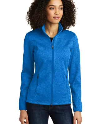 240 EB541 Eddie Bauer Ladies StormRepel Soft Shell Brill Bl He/Gy
