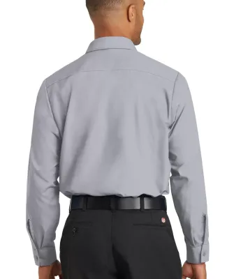 382 SY50 Red Kap Long Sleeve Solid Ripstop Shirt Grey