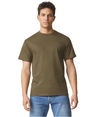 Gildan H000 Hammer Short Sleeve T-Shirt in Olive