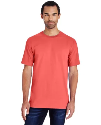 Gildan H000 Hammer Short Sleeve T-Shirt in Bright salmon
