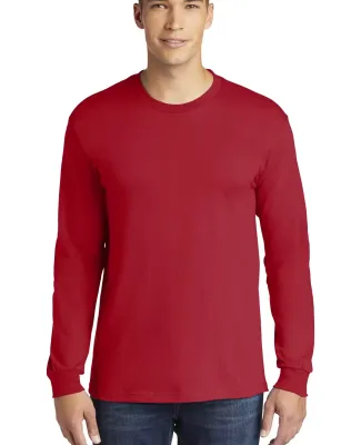 Gildan H400 Hammer Long Sleeve T-Shirt in Sprt scarlet red