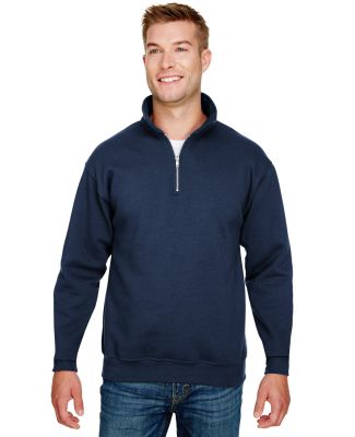 301 920 USA-Made Quarter-Zip Pullover Sweatshirt in Navy