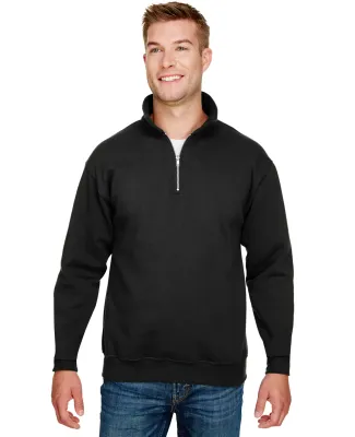 301 920 USA-Made Quarter-Zip Pullover Sweatshirt Black