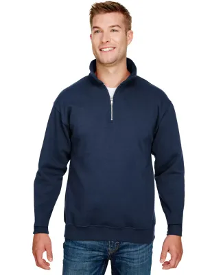 301 920 USA-Made Quarter-Zip Pullover Sweatshirt Navy