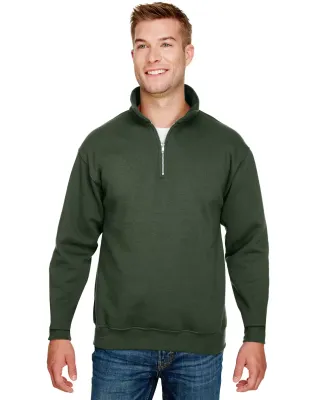 301 920 USA-Made Quarter-Zip Pullover Sweatshirt Hunter Green