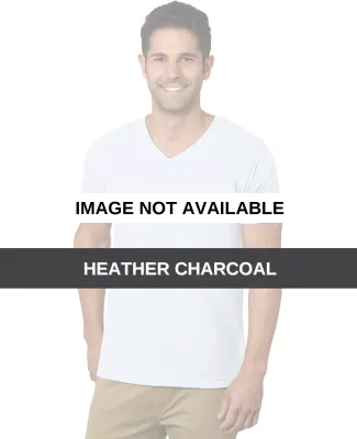 301 5025 V-Neck Heather Charcoal