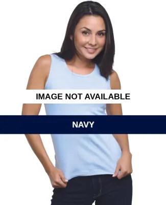 301 4533 Sleeveless Tee Navy