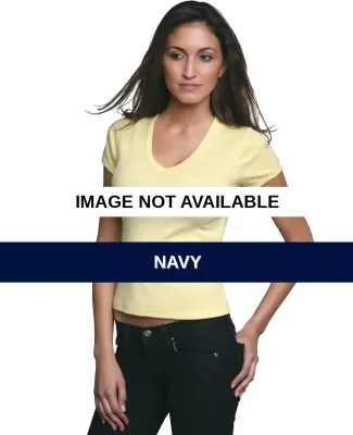 301 4545 Women's V-Neck Tee Navy