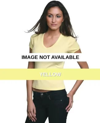 301 4545 Women's V-Neck Tee Yellow