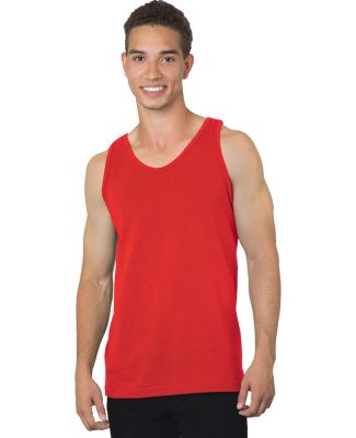 Bayside Apparel 6500 Tank Top in Red