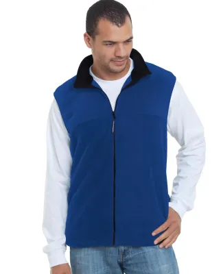 301 1120 Full Zip Fleece Vest Royal Blue