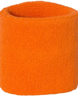 Mega Cap 1253 Terry Cloth Wristband (Pair) in Orange