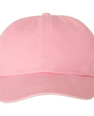 Mega Cap 7601 Pigment Dyed Cotton Twill Cap in Light pink