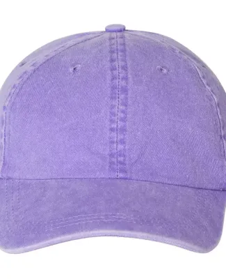 Mega Cap 7601 Pigment Dyed Cotton Twill Cap in Purple