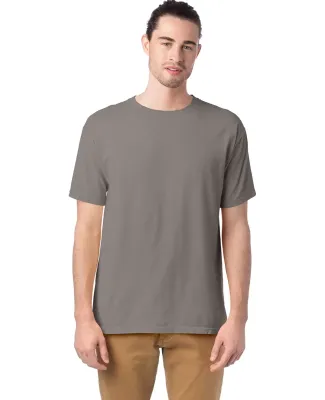 Comfort Wash GDH100 Garment Dyed Short Sleeve T-Sh in Concrete grey
