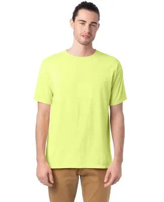 Comfort Wash GDH100 Garment Dyed Short Sleeve T-Sh in Chic lime