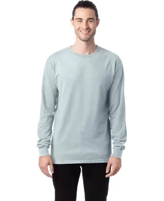 Comfort Wash GDH200 Garment Dyed Long Sleeve T-Shi in Soothing blue