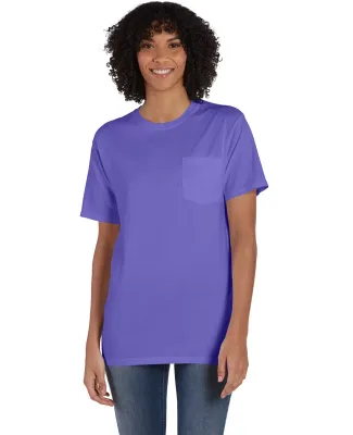 Comfort Wash GDH150 Garment Dyed Short Sleeve T-Sh in Lavender