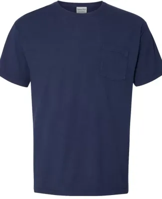 Comfort Wash GDH150 Garment Dyed Short Sleeve T-Sh Navy