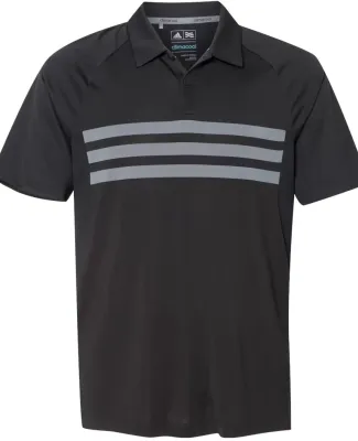 Adidas A224 Climacool 3-Stripes Sport Shirt Black/ Vista Grey/ Black