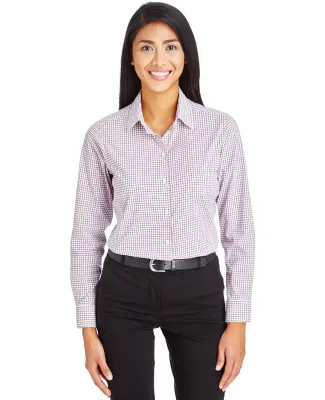 Devon and Jones DG540W Ladies' CrownLux Performanc BURGUNDY/ WHITE