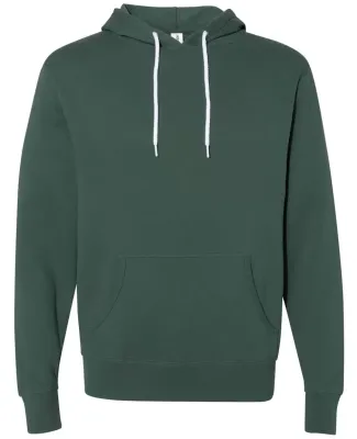Independent Trading Co. AFX90UN Unisex Hooded Pull Alpine Green