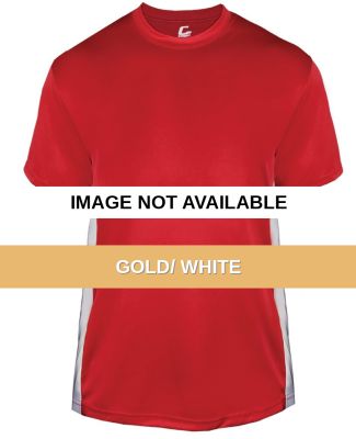 C2 Sport 5150 Colorblock T-Shirt Gold/ White