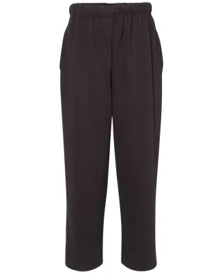 C2 Sport 5577 Open Bottom Sweatpant with Pockets Black