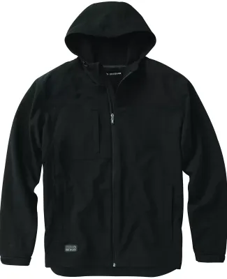 DRI DUCK 5310 Apex Hooded Soft Shell Jacket in Black