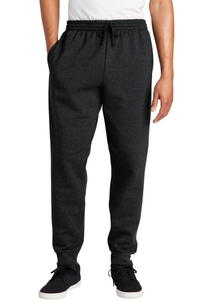 Jerzees 975MPR Nublend® Joggers in Black heather