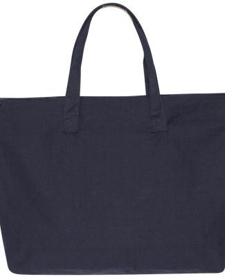 Liberty Bags 8863 10 Ounce Cotton Canvas Tote with in Navy