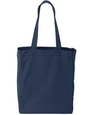 Liberty Bags 8861 10 Ounce Gusseted Cotton Canvas  NAVY