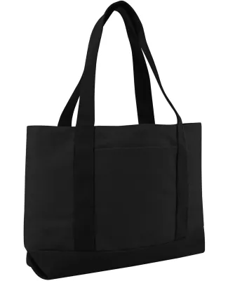 Liberty Bags 8869 11 Ounce Cotton Canvas Tote in Black/ black