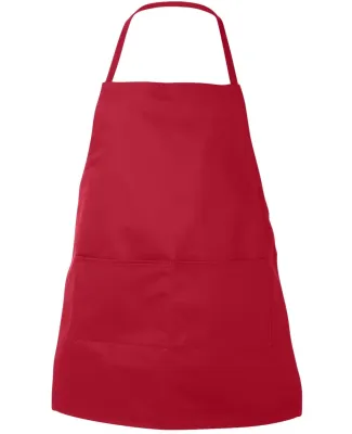 Liberty Bags 5502 Adjustable Neck Loop Apron RED