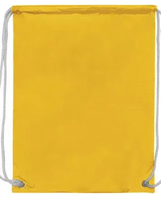 Liberty Bags 8887 Nylon Drawstring Backpack with W BRIGHT YELLOW