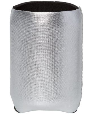 Liberty Bags FT007 Neoprene Can Holder in Metallic silver