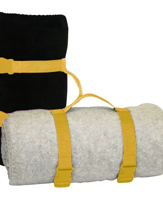Liberty Bags 8820 Alpine Fleece Blanket Strap BRIGHT YELLOW