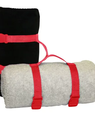 Liberty Bags 8820 Alpine Fleece Blanket Strap RED